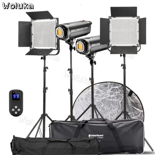 Набор фотоламп 1300s + 200w светодиодная лампа для фотосъемки детей 25 плоских товаров