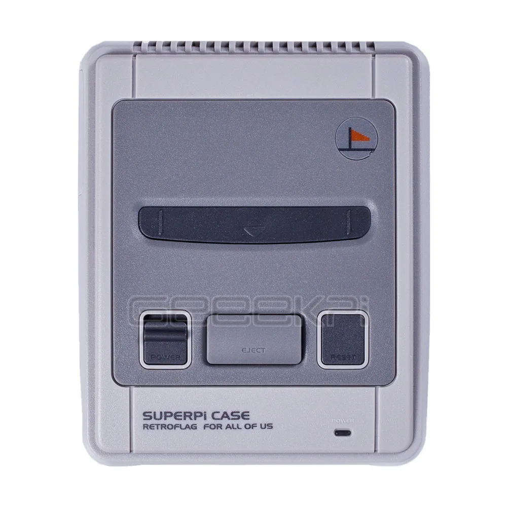 Чехол GeeekPi Retroflag SUPERPi-J NESPi чехол с дополнительным игровым контроллером для Raspberry Pi 3B Plus(3B+)/3B
