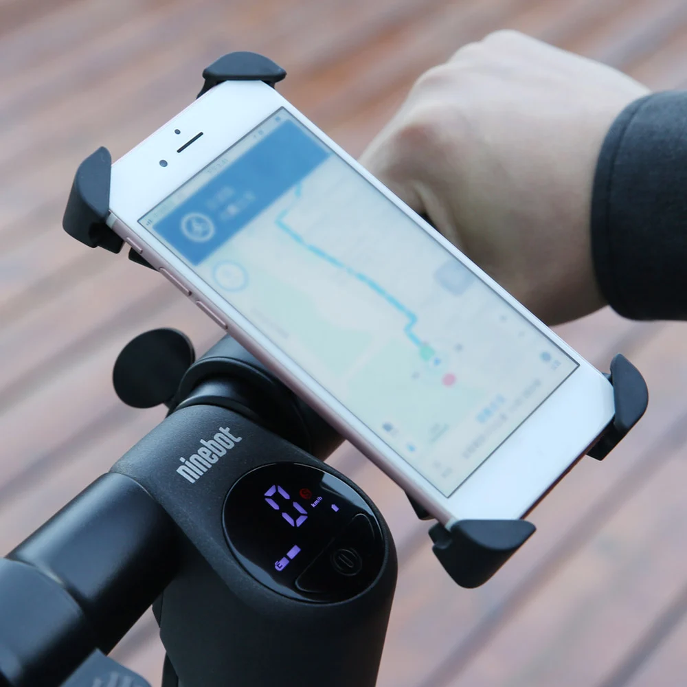 Xiaomi Segway-ninebot Scooter Phone Bracket 360 Degree Rotatable Bicycle Motorcycle Holder For 4.7inch-6.5inch Mobile Phone