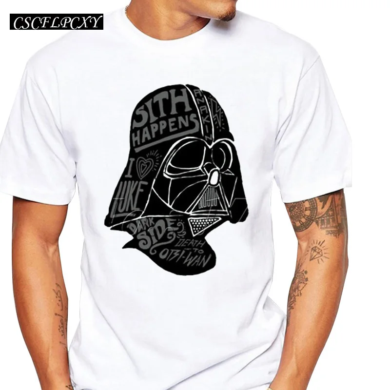 Мужская футболка с героем комикса Darth Vader Рождественский штурмовик