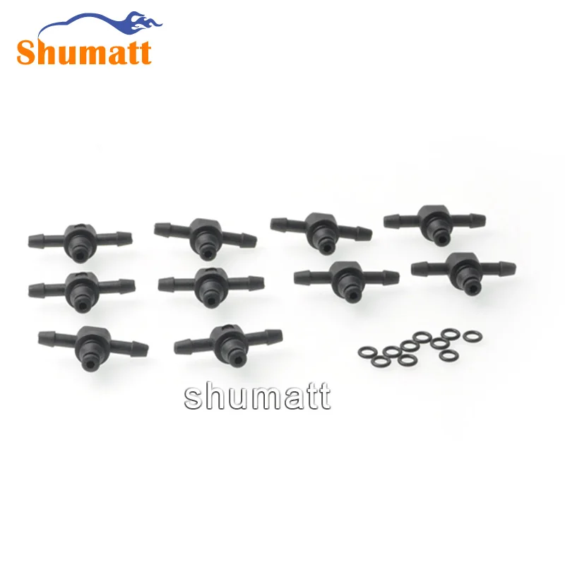 Топливный инжектор Common Rail коннектор для обратного масла Т-образный пластиковый