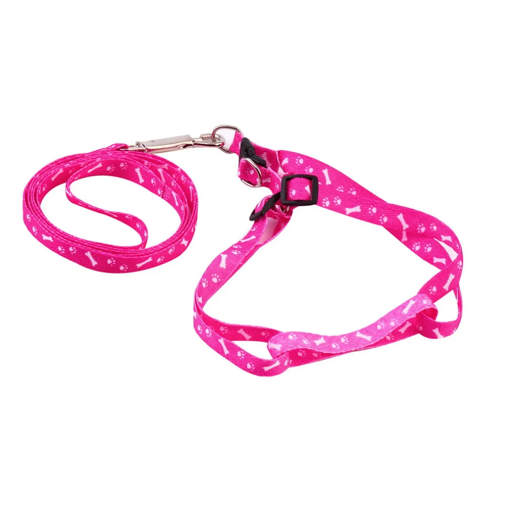 Free Shipping Popular HOT Small Dog Pet Puppy Cat Adjustable Nylon Harness with Lead leash Traction Rope Brand New | Дом и сад