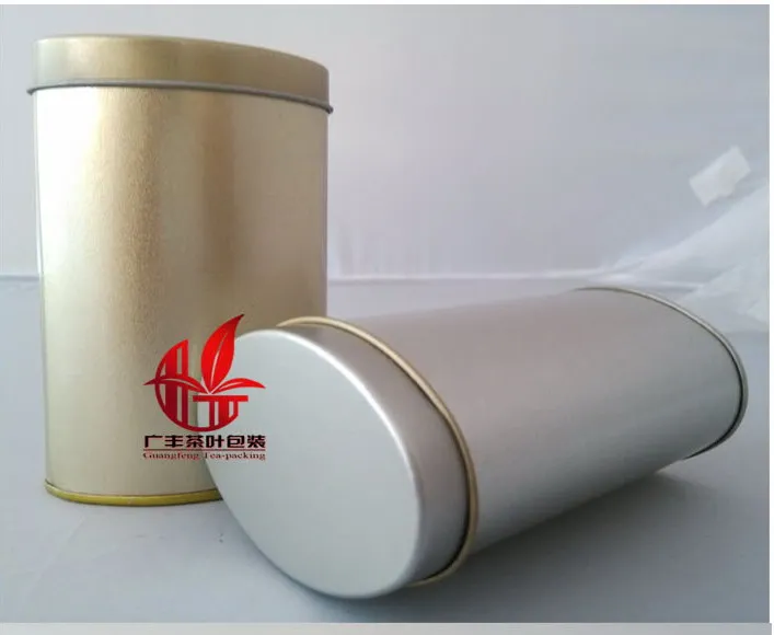 

10pcs 10*7cm Metal Tea Box Ellipse tin packaging can coffee storage container