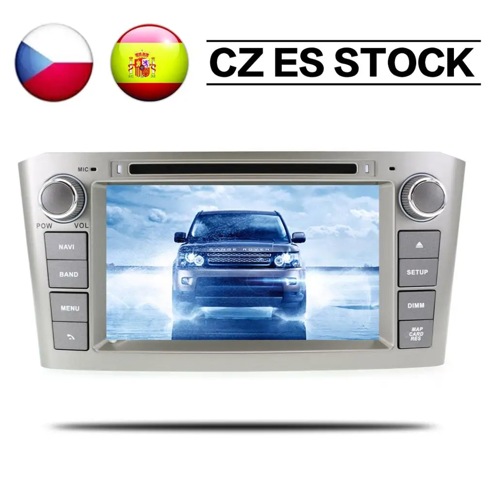 Автомагнитола на Android 8 1 с GPS для Toyota Avensis 2002 2003 2004 2005 2006 2007 2008 DVD плеер навигацией