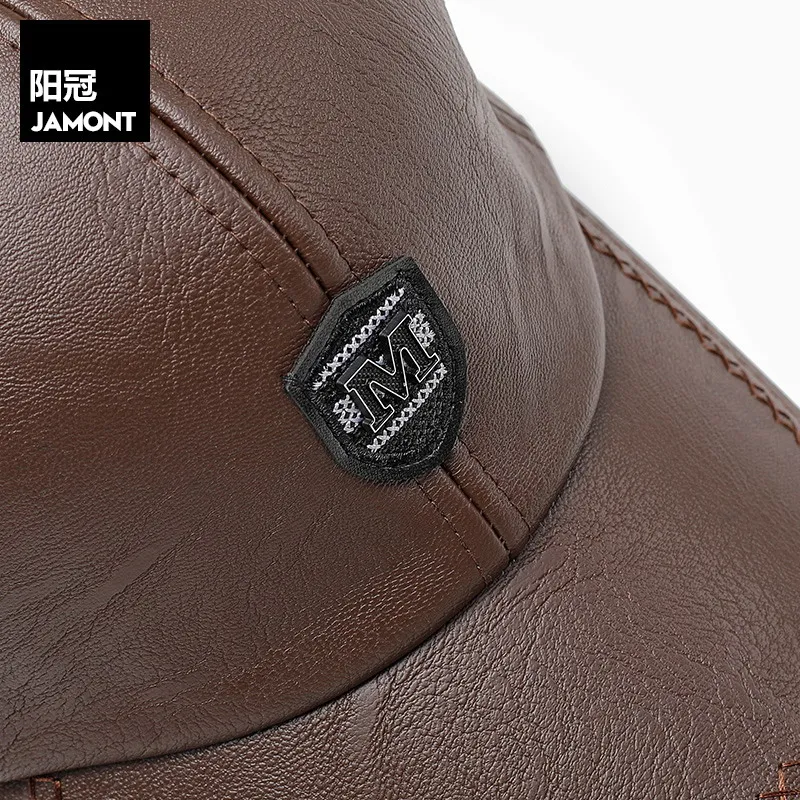 Мужская бейсбольная Кепка JAMONT осенне-зимняя Snapback высокое качество модные теплые