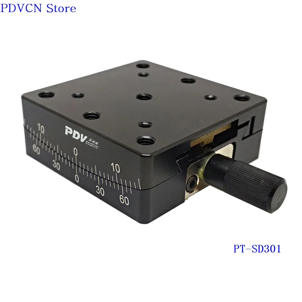 PT SD301 точный ручной Гониометр платформа ласточкин хвост оптический скользящий