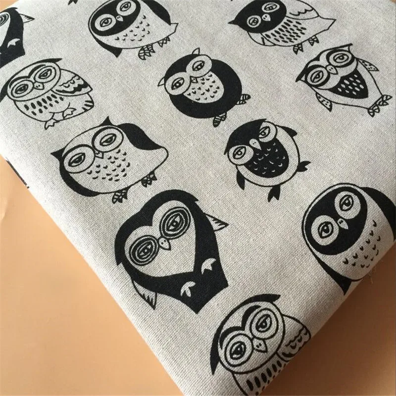 Лоскутное шитье льняная ткань хлопчатобумажная Ранняя Серия животных птица