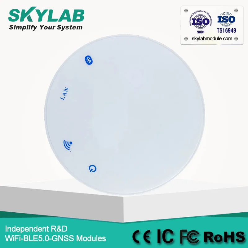 Лидер продаж SKYLAB TD5A BLE wifi шлюз для маркетинга и внутреннего позиционирования лучший Bluetooth передатчик приемник с POE