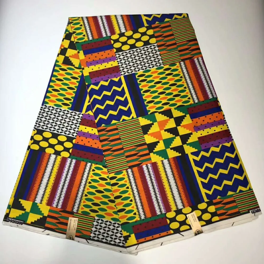 cheapest ankara african wax print fabric china polyester 6yds fashion tissu nigerian not cotton for dress | Дом и сад