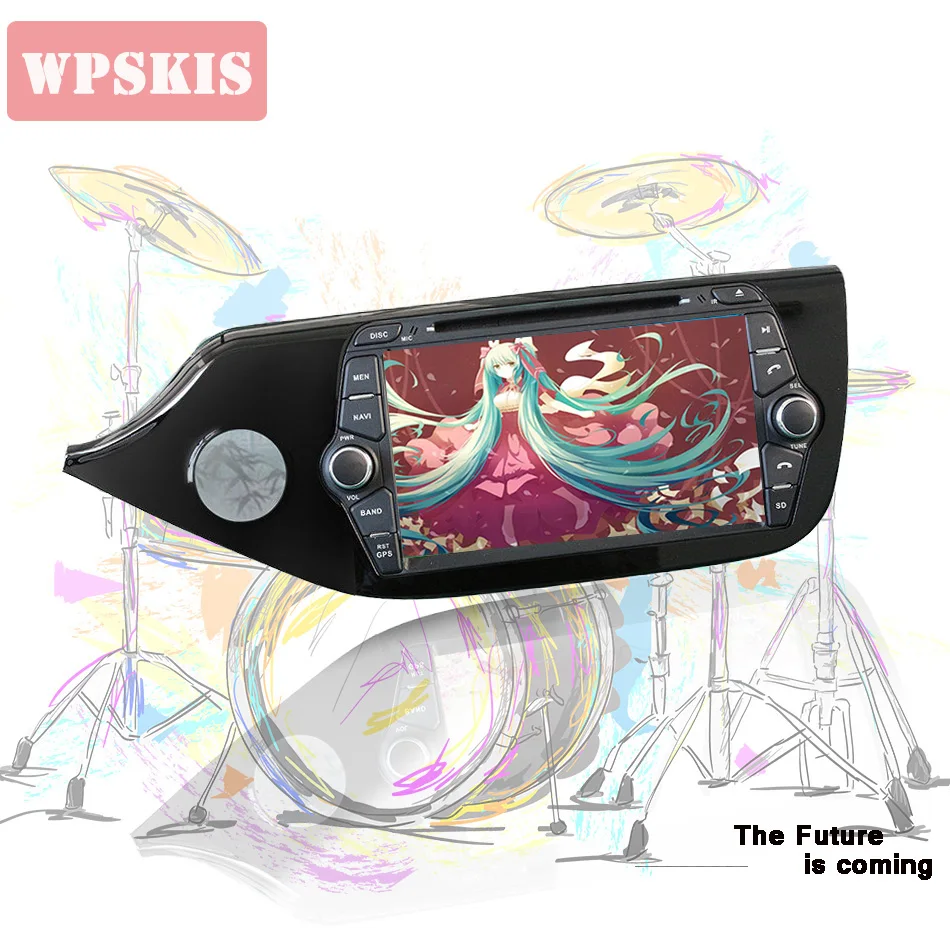 Автомобильный мультимедийный плеер 4 Гб ОЗУ 8 ядер Android 9 0 радио DVD GPS навигация