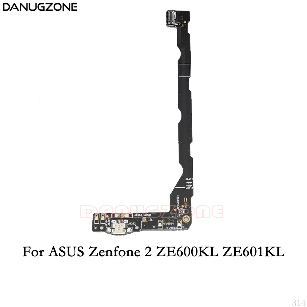 For ZE600KL Usb-порт для зарядки док-станция разъем плата для зарядки гибкий кабель для ASUS Zenfone 2 ZE500KL ZE550KL ZD551KL ZE600KL - Цвет: For ZE600KL