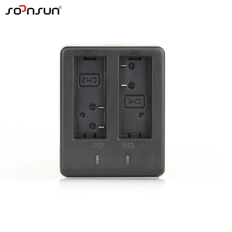 SOONSUN портативное USB двойное зарядное устройство для SJCAM SJ4000 SJ5000 SJ6000 камера