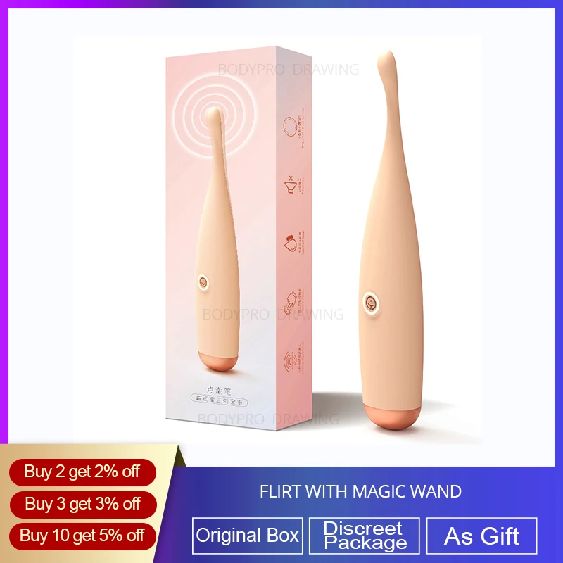 Бодипро высокочастотный клитор стимулирующие вибраторы для женщин флирт соска