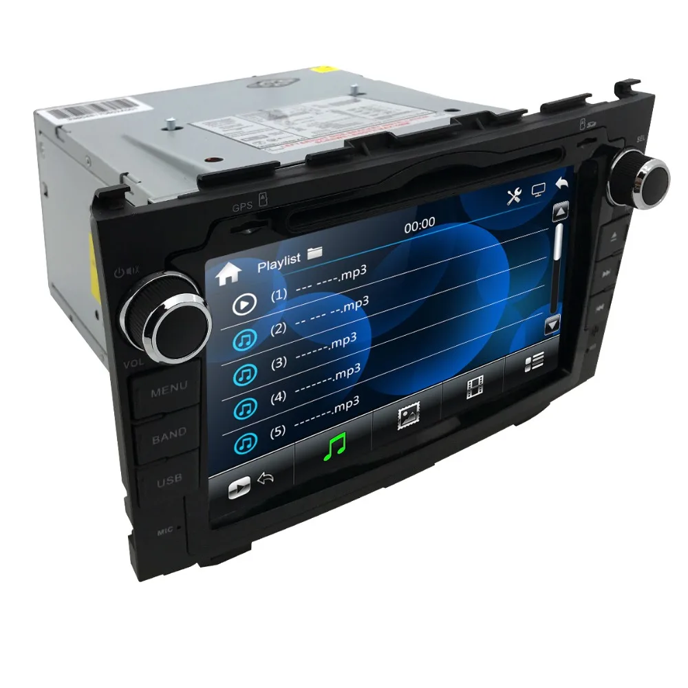 Для HONDA CRV 2007 2011 GPS навигация 8 &quot2 din автомобильный монитор Bluetooth RDS радио рулевое