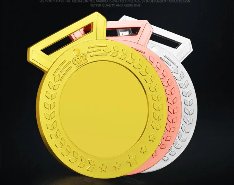 High quality!Table tennis competition metal medal school sports championship runner-up third place general medal,Free shipping