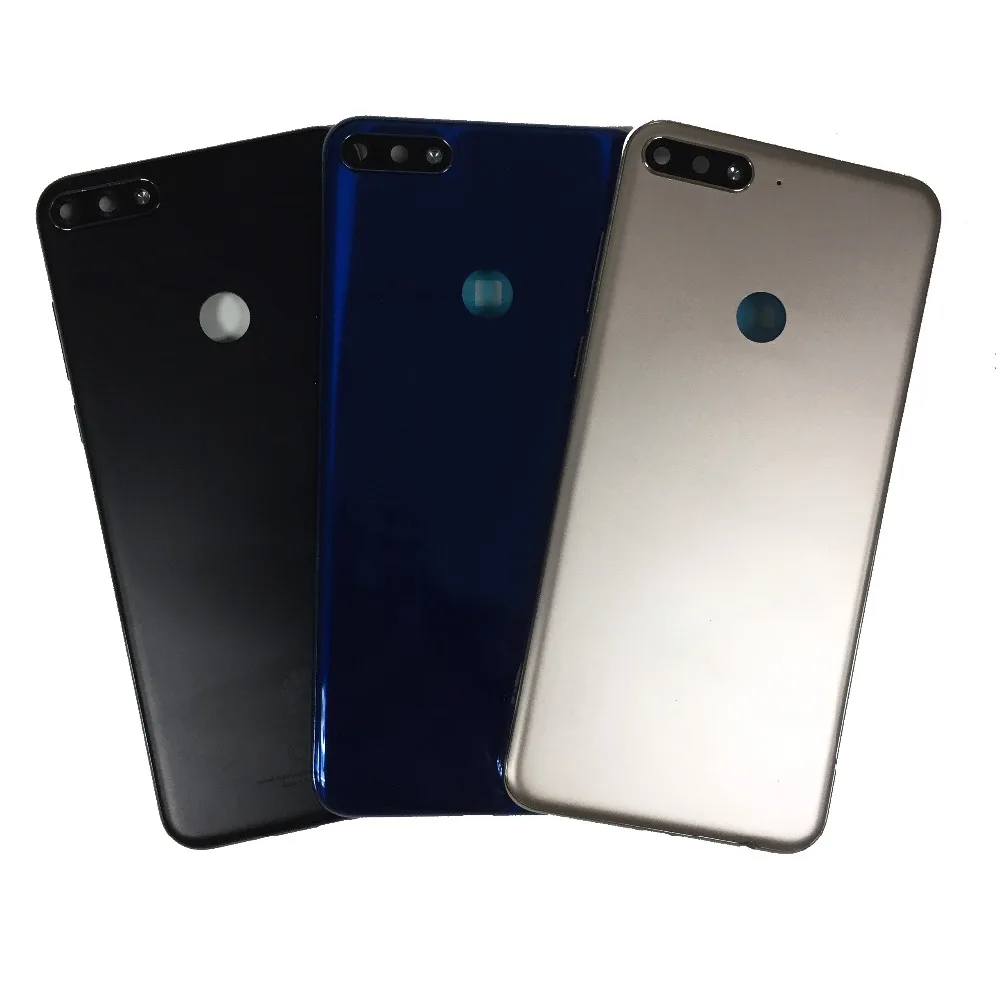 Высококачественная Крышка батарейного отсека 10 шт./лот для Huawei Y7 2018 /Y7 Prime задняя