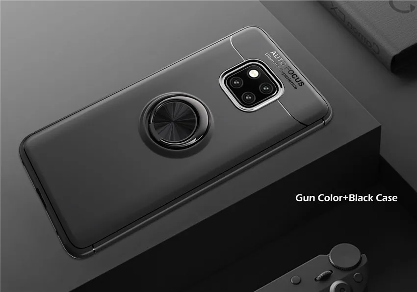 Чехол для huawei P20 mate 20 10 9 Pro P10 P9 P8 Lite Plus Автомобильный держатель Подставка магнитное кольцо Крышка Honor 10 8x Max 8c Note Nova 3 3i