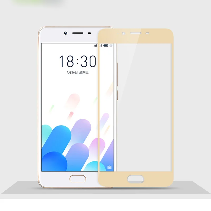 2 шт 3D закаленное стекло для Meizu E2 полное покрытие экрана Защитная пленка Meilan