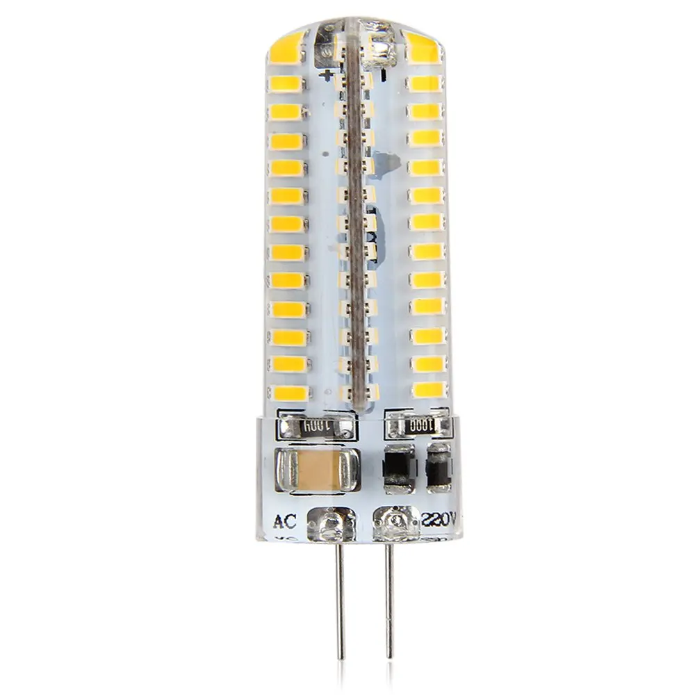 Бесплатная доставка 10 шт. 15 Вт G4 led SMD3014 96LED S 220V 240V g 4 Точечный светильник
