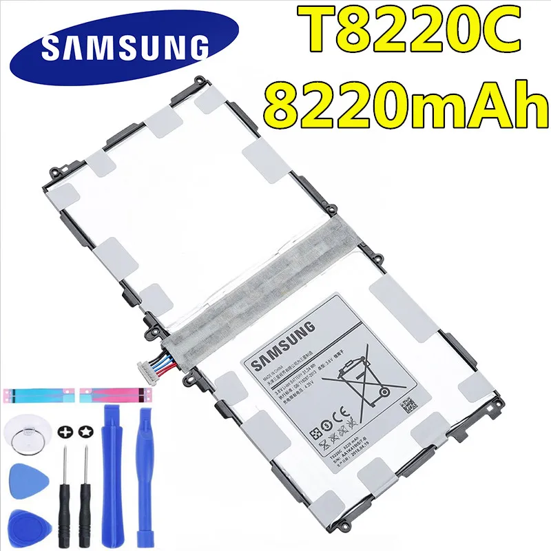 Оригинальный аккумулятор T8220E T8220C для samsung GALAXY Note 10 1 Tab Pro P600 P601 P605 P607 SM-T520 SM-T525