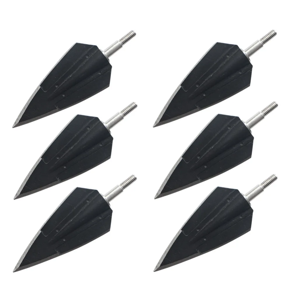 6 шт. железные наконечники для стрел с чёрным драконом 150 зерна|screw plate|tips painttips product