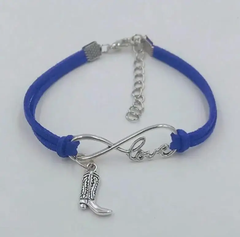 Модные ковбойские ботинки в простом стиле ручная работа Бесконечная любовь