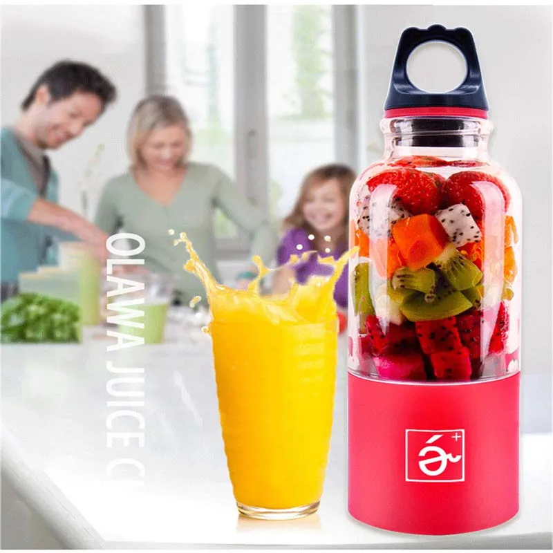 500 мл электрическая соковыжималка чашки Extractor USB соковыжималки блендер Smoothie