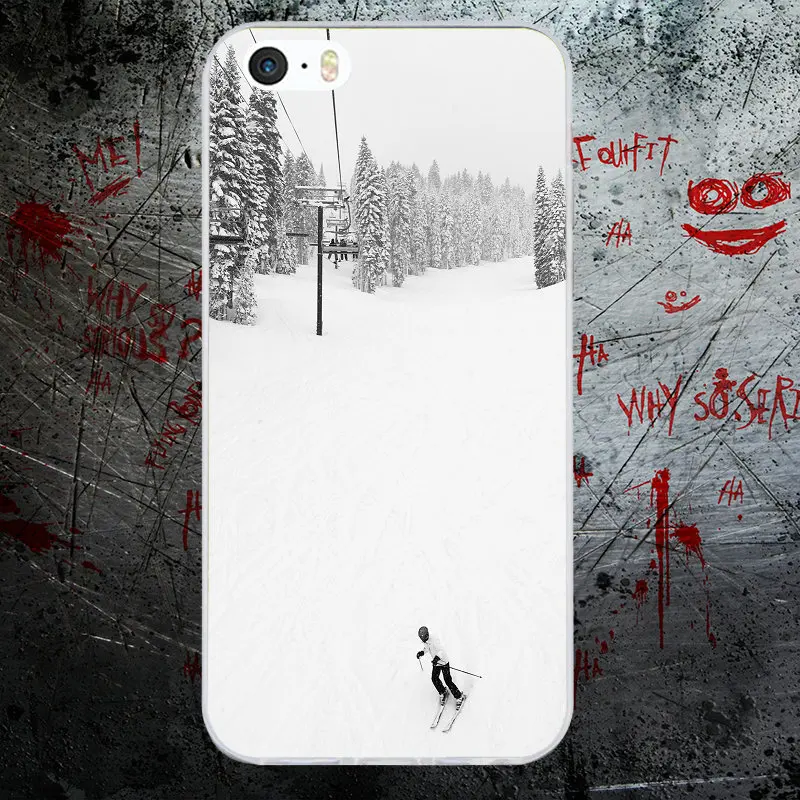 Чехол для iphone 6 Snow Or Die Ski Snowboard мягкие силиконовые чехлы из ТПУ iPhone X 7 6s 8 Plus 5 5S SE 5C 4 4S