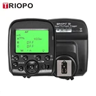 TRIOPO G1 двойной TTL беспроводной триггер с широкоэкранным ЖК-дисплеем 2,4 г беспроводной передачи 16 каналов для серии Canon Nikon