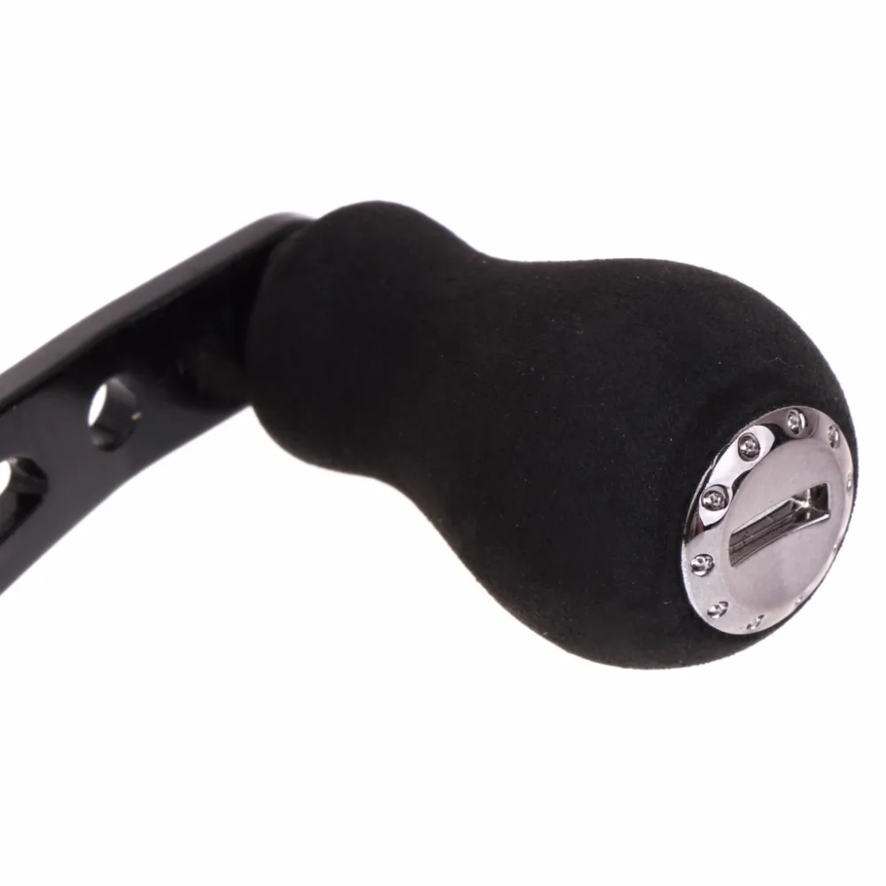 

Fishing Handle Reel Double Knob Replacement Baitcasting Accessory Aluminum Alloy
