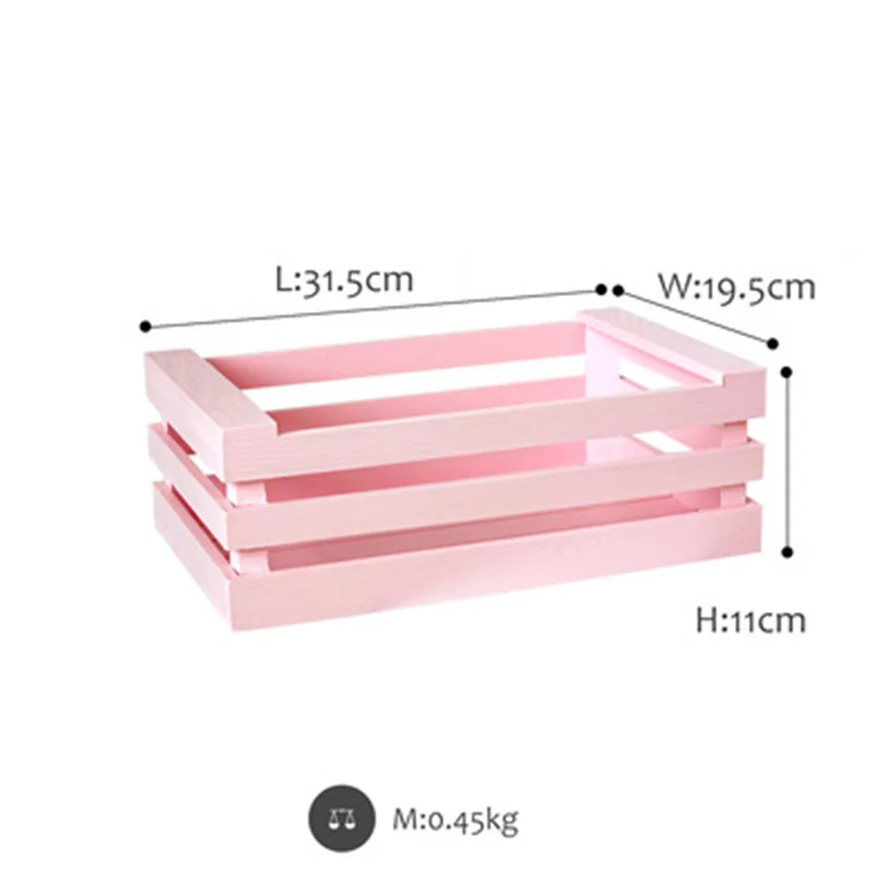 M-pink Скандинавский деревянный полый поднос для хранения, шикарный Ins фруктовый торт, десертная тарелка, современный конфетный цвет, ювелирный поднос, Домашний Настольный Декор - Цвет: M-pink