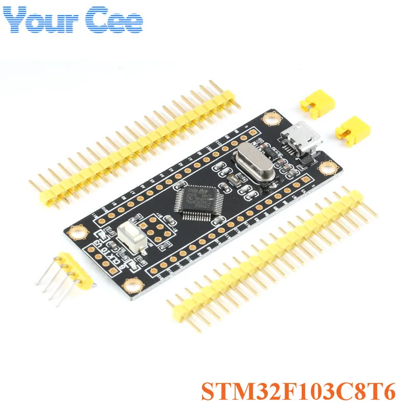 Модуль макетной платы STM32F103C8T6 ARM STM32 макетная плата MCU Core MicroUSB для комплекта Arduino