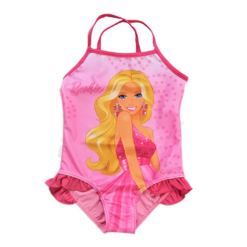 2017 Новый детский купальник Цельный для девочек сказочный танкини пляжная одежда