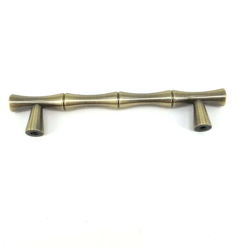 96 мм бамбуковая декоративная фурнитура для шкафа выдвижная ручка кухонной