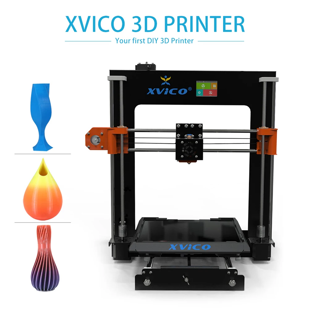 Набор для 3D принтера XVICO X1 автоматическое выравнивание возобновление печати с 2 4