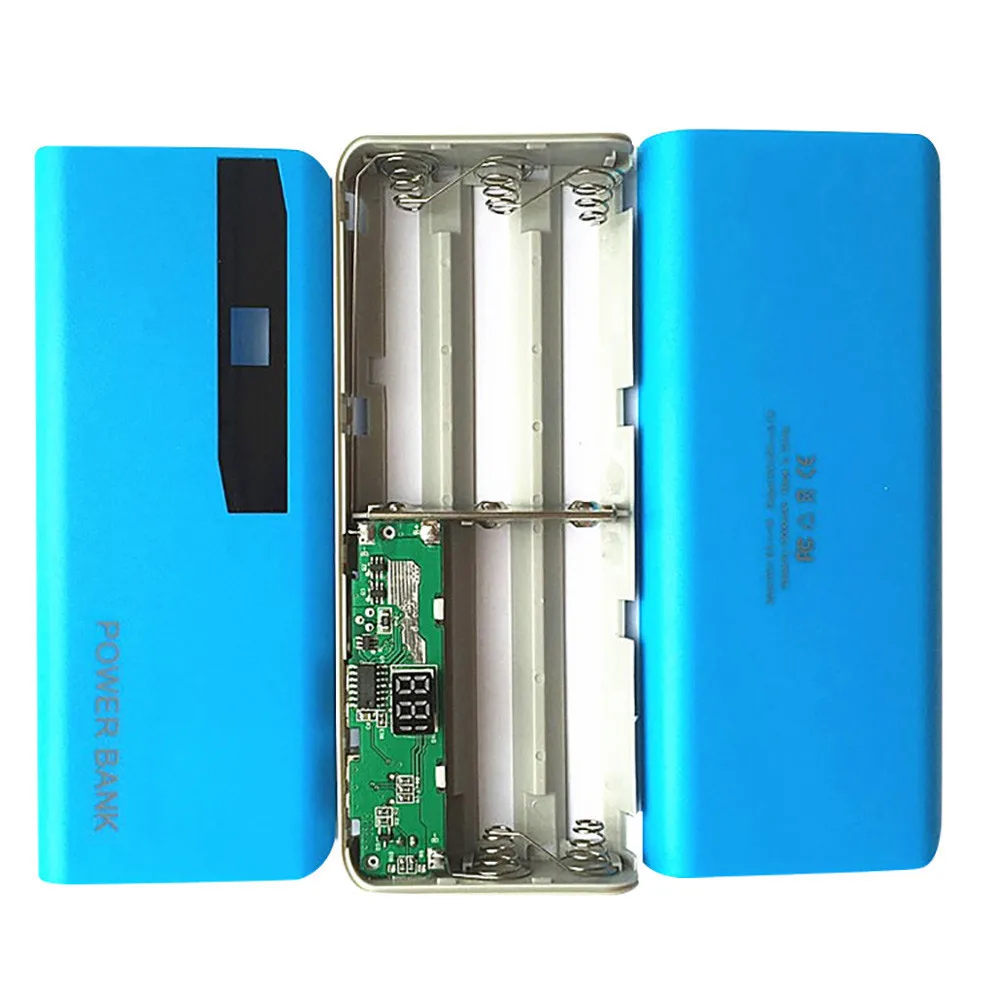 HIPERDEAL светодиодный дисплей 5X 18650 USB внешний аккумулятор зарядное устройство для
