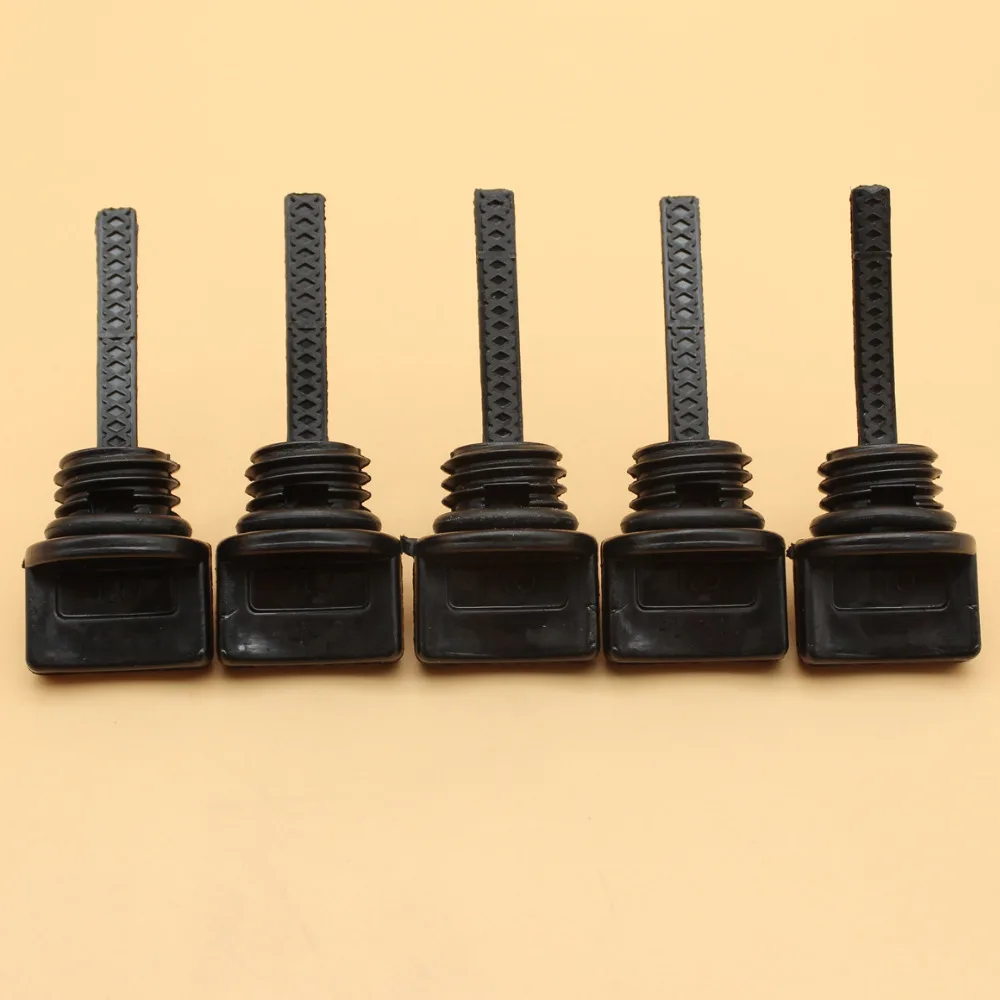 5 шт./лот колпачок масляного наполнителя щуп Подходит для HONDA GX100U GX22 GX31 GX35