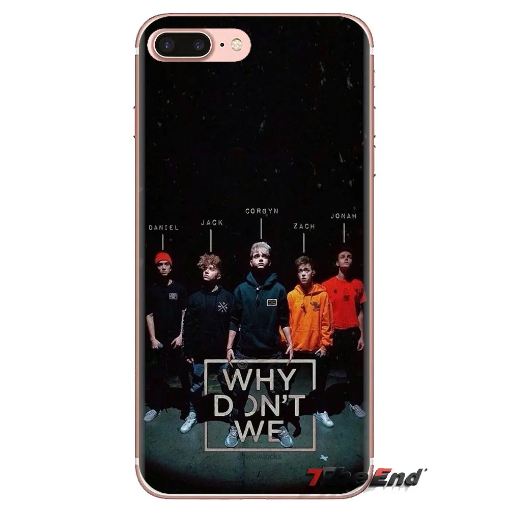 Transparent Soft Shell Covers Why Dont We For Samsung Galaxy J1 J2 J3 J4 J5 J6 J7 J8 Plus 2018 Prime 2015 2016 2017 |