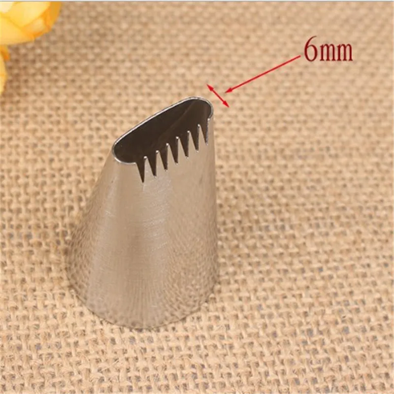 #1D Stainless Steel Piping Icing Nozzle for Cream Metal Accessories Pastry Tools Weave Cake Decoration Tips | Дом и сад