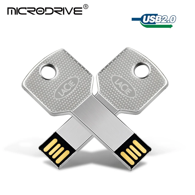 USB флеш накопитель в форме ключа брелок для ключей флешка 4 ГБ 8 16 32 64 2 0 карта
