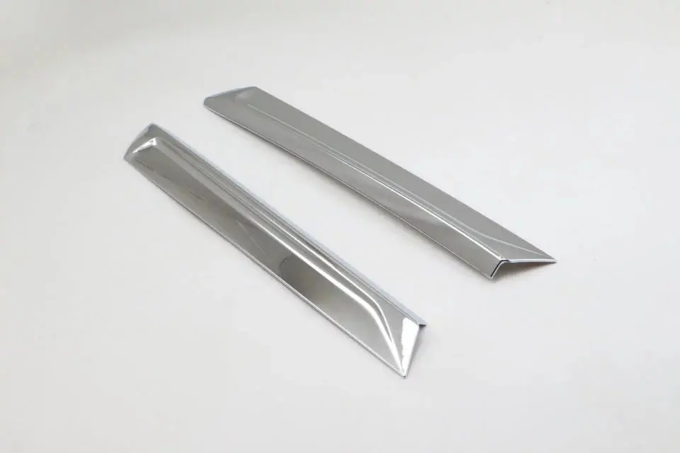 For Audi Q7 2016-2018 ABS Chrome Car Rear Windshield Strips Exterior Tail Window Decoration Sticker Cover Trim Styling 2PCS | Автомобили и
