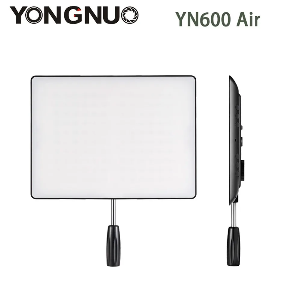 YONGNUO YN600 Air LED 3200K-5500K освещение для видеокамеры DSLR + 2 * фотоэлемента двойное