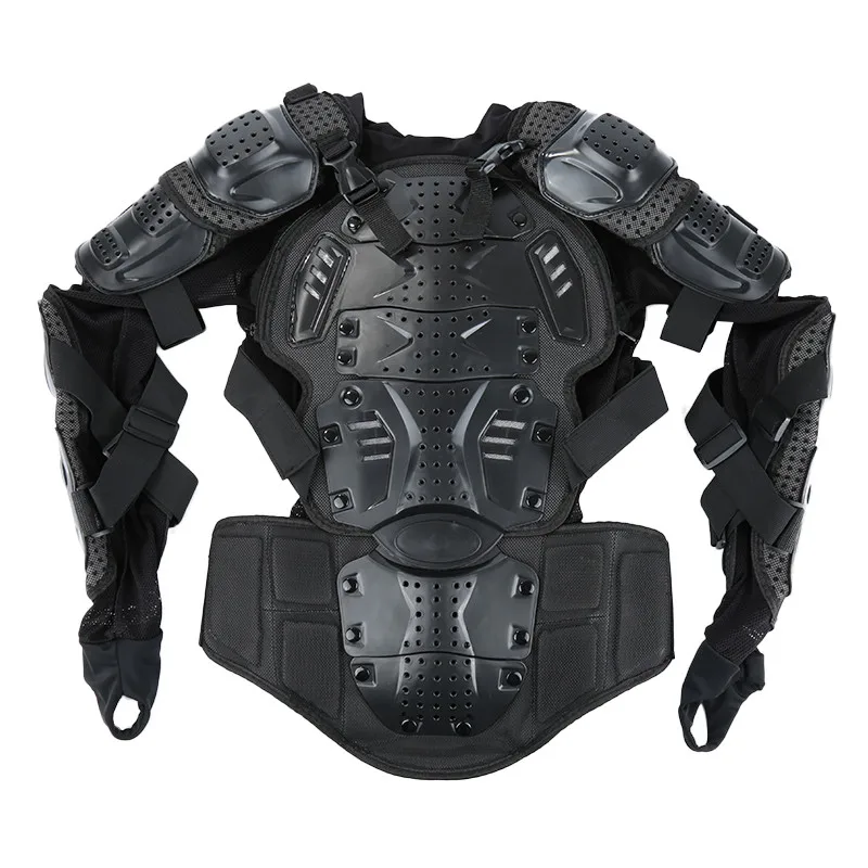 Броня мотоцикла куртка в байкерском стиле для всего тела футболка Armor плеча сзади