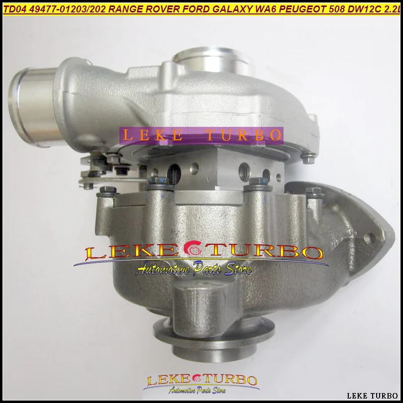 TD04 49477-01203 49477-01202 T916135 BG9Q6K682CC турбо для Land Rover RANGE ROVER FORD GALAXY WA6 PEUGEOT 508 DW12C 2.2L |