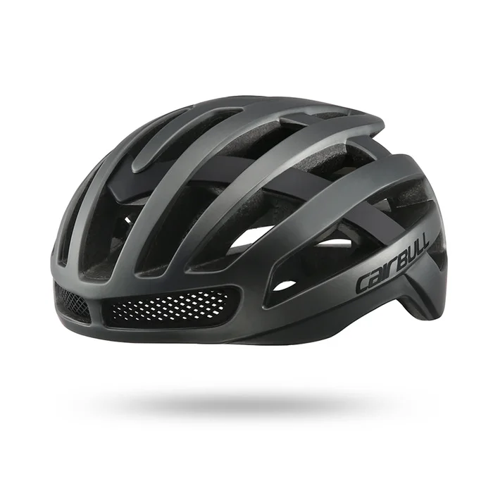 Titanium CAIRBULL 220 г легкий велосипедный шлем+ PC Casco Ciclismo скоростной Аэро Дорожный велосипед шлем для мужчин и женщин спортивный велосипедный защитный шлем - Цвет: Titanium
