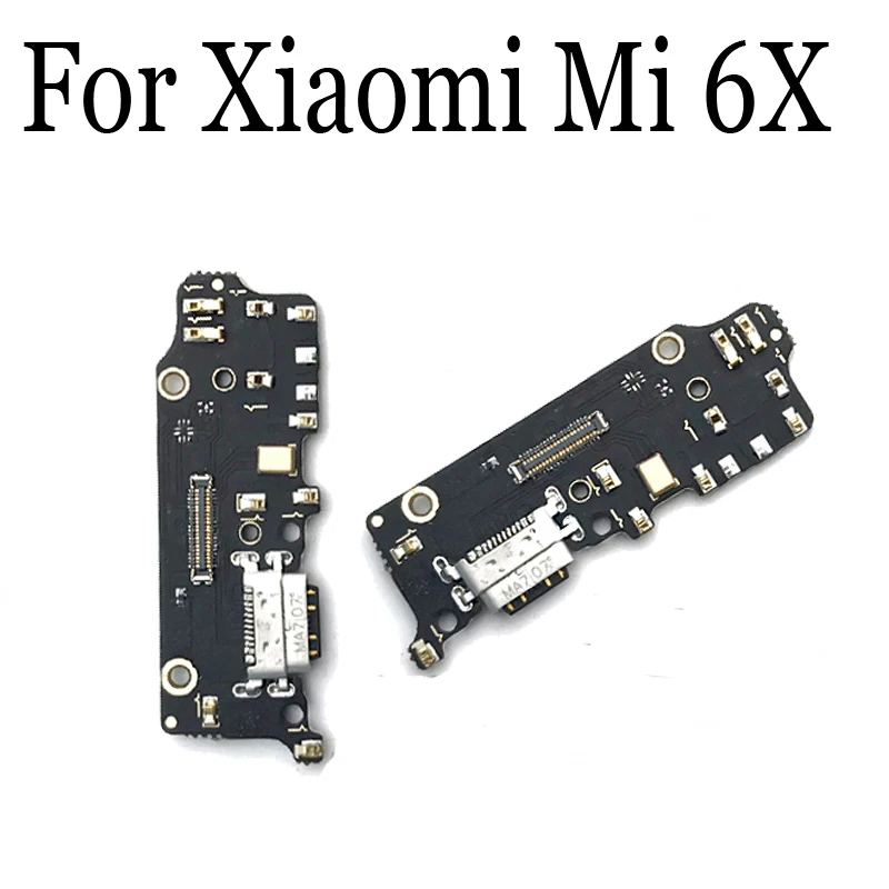 Новый оригинальный для Xiaomi Mi 6X порт зарядной USB док-станции микрофон модуль плата