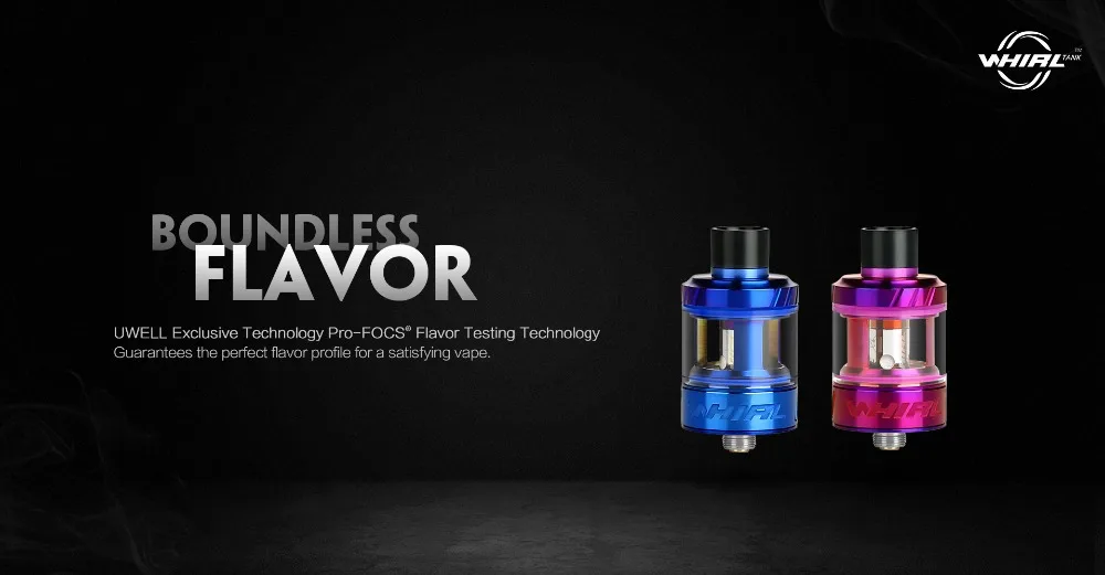 UWELL Whirl Tank Vape Tank 3,5 мл и 4 шт. Whirl Tank Coil 0,6/1,8 Ом электронная сигарета sub Ом tank