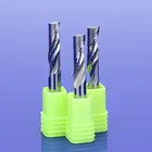 10 шт. 4 мм фрезы с одной канавкой для алюминиевых инструментов ЧПУ твердосплавные, алюминиевые композитные панели