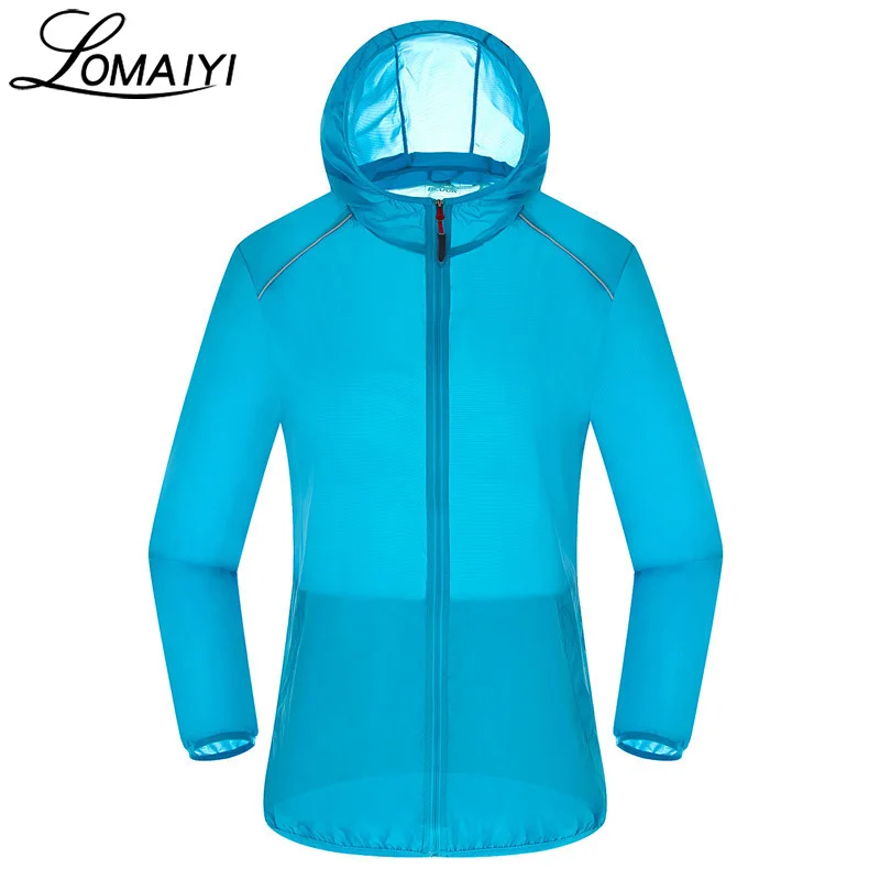 LOMAIYI Ультралегкая Базовая куртка с защитой от ультрафиолета для женщин и мужчин