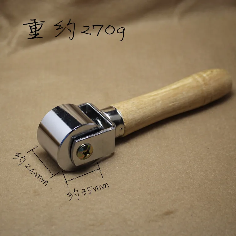 26mm Leather Trimming Roller Cowhide Tool Punches Blankholder Platen Tools Sewing Edger Handtool | Дом и сад